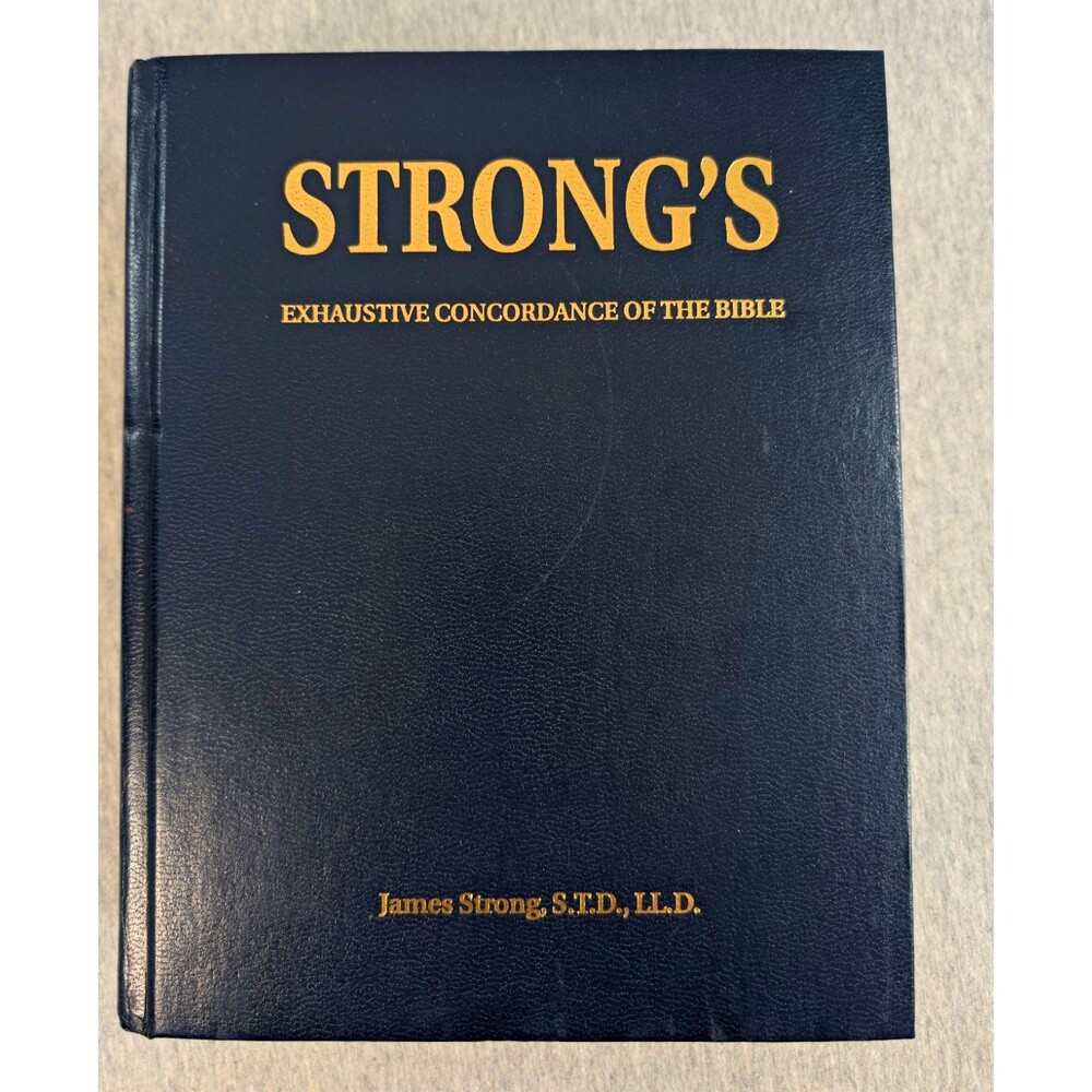 Strong's New Exhaustive Concordance of the Bible HC James Strong 1st Ed 1994